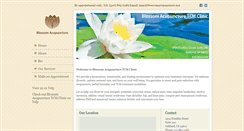 Desktop Screenshot of blossomacupuncture.net